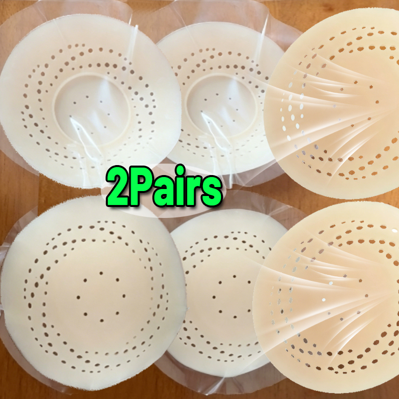 Silicone Bra Adhesive - Reusable Breathable Nipple Cover Anti Convex