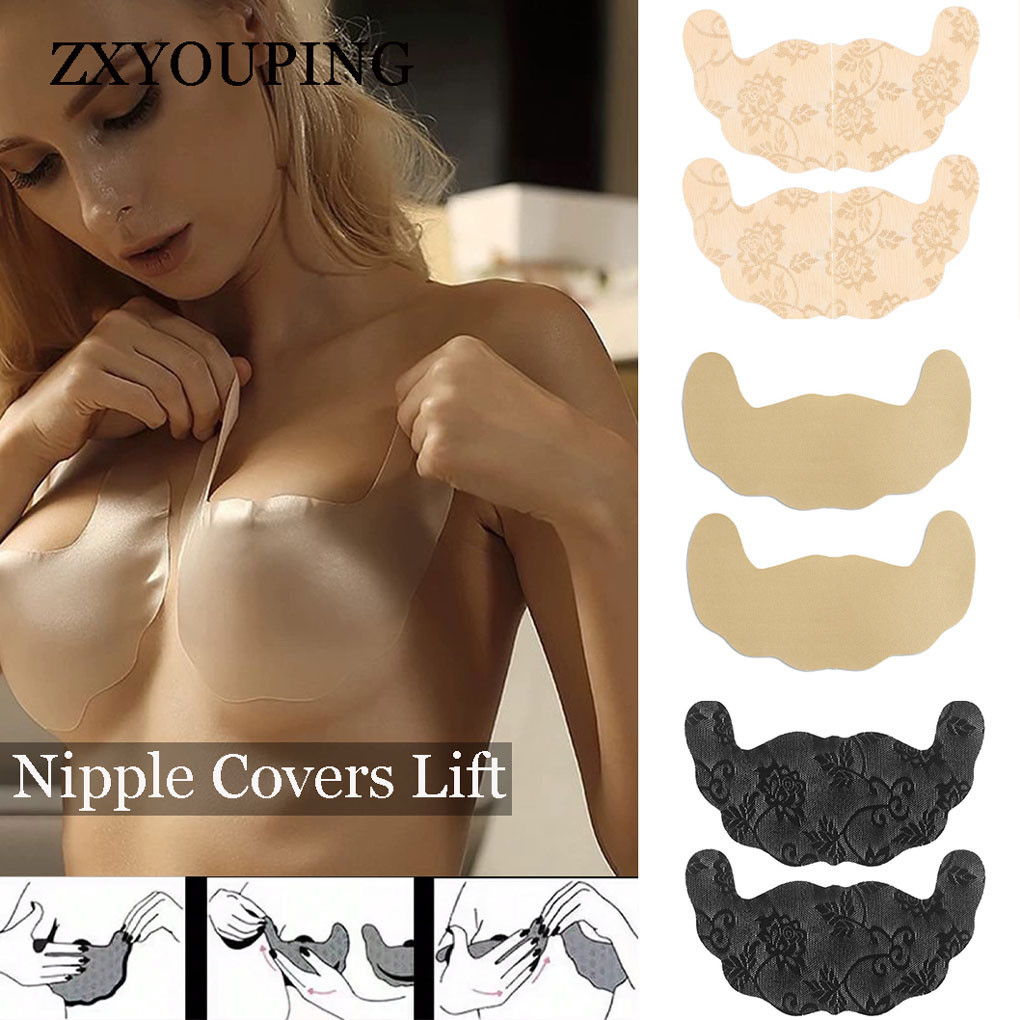 5 Pair Lace Nipple Cover Adhes - đánh giá và giá Silicone Bra Adhesive