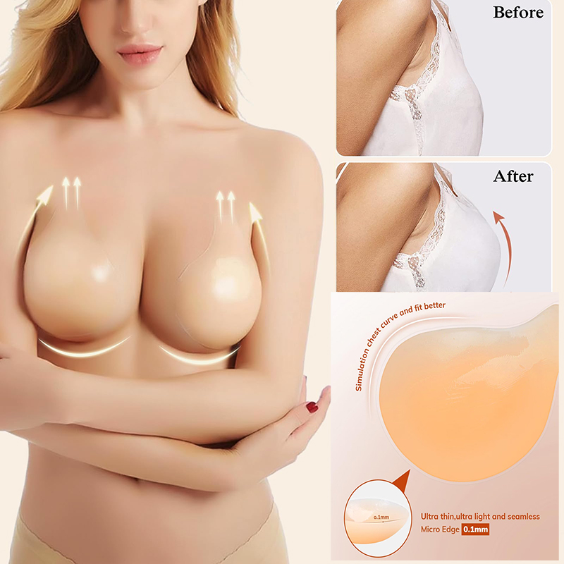 1/2 Pairs Women Sticky Bra Pus - đánh giá và giá Strapless Bra Backless