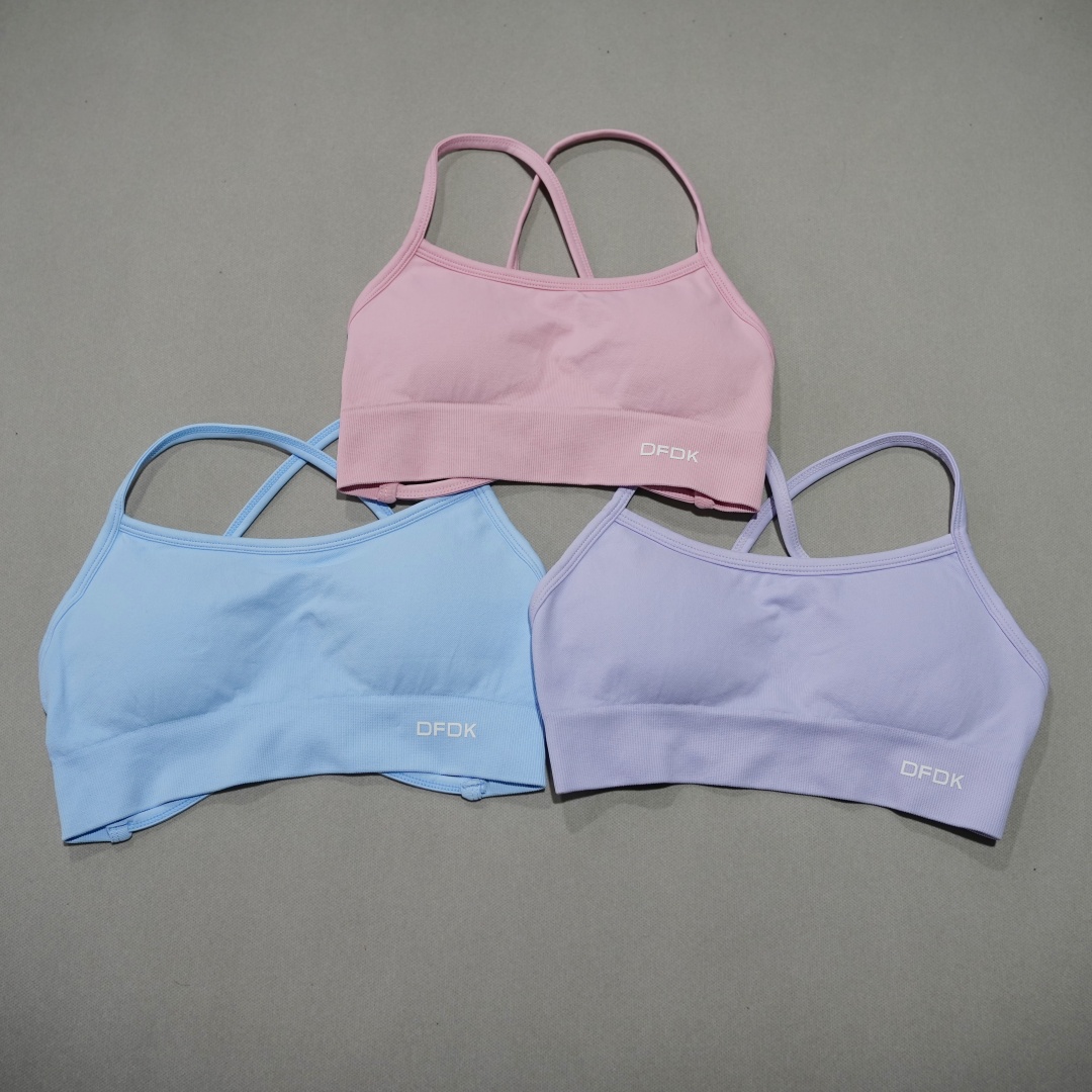 DFDK Sexy Cross Back Yoga Bra  - đánh giá và giá Push Up Bra Padded