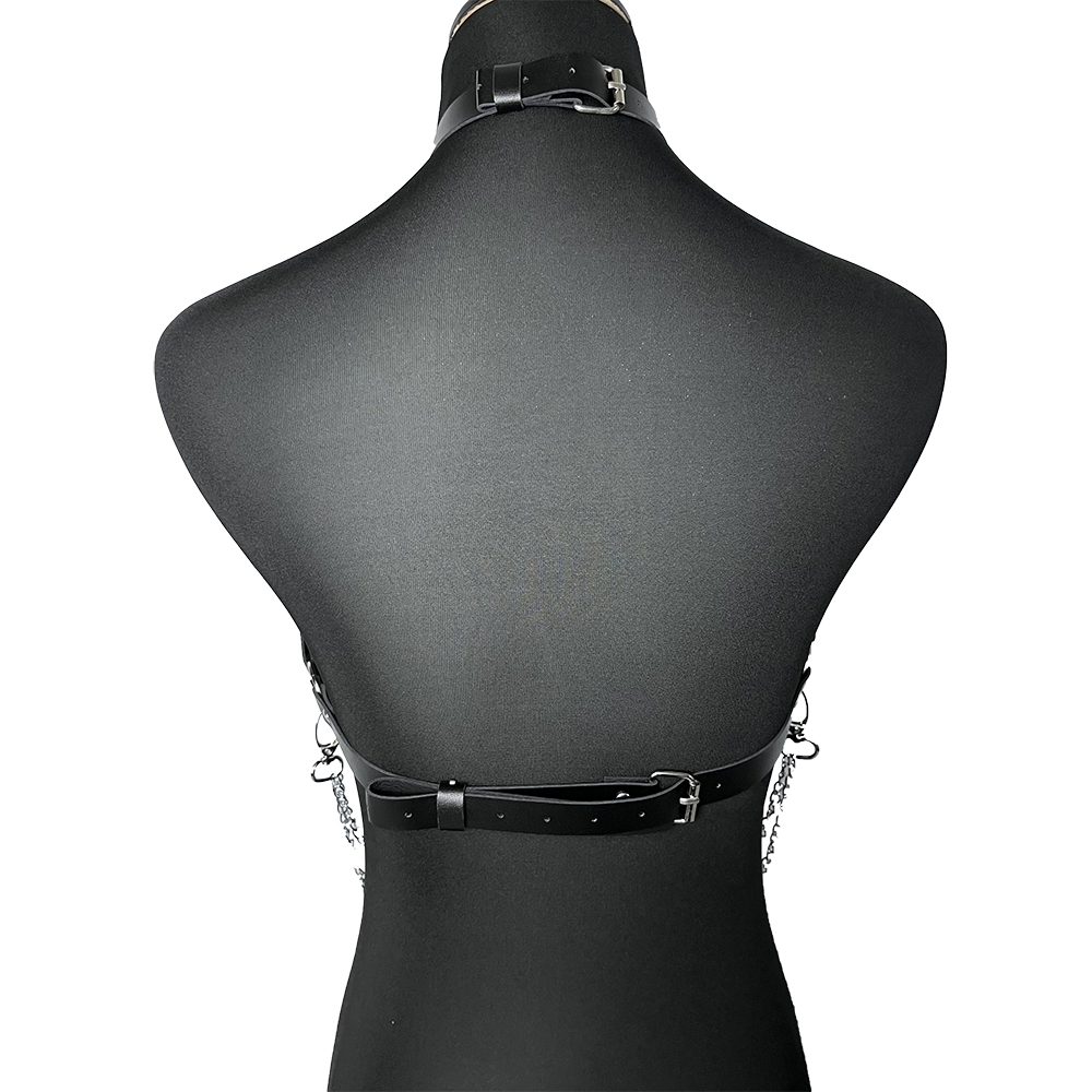 Women Gothic Chain Chest Harne - đánh giá và giá Garter Belt Set