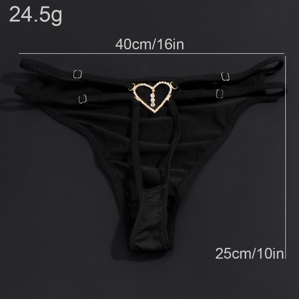 Heart Thong Swimsuit Panty Wom - đánh giá và giá Thong Bikini Women