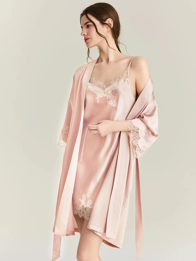 22MM 100% Mulberry Silk Robe G - đánh giá và giá Robe Silk Women