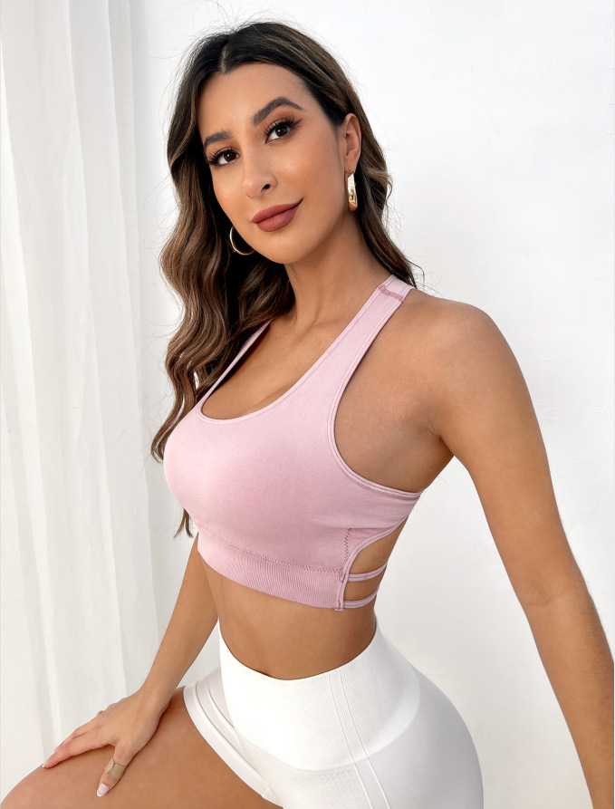 Breathable Sports Bra Fitness  - đánh giá và giá Sports Bra High Impact