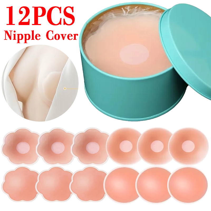 6/12PCS Invisible Self Adhesiv - đánh giá và giá Nipple Cover Pasties