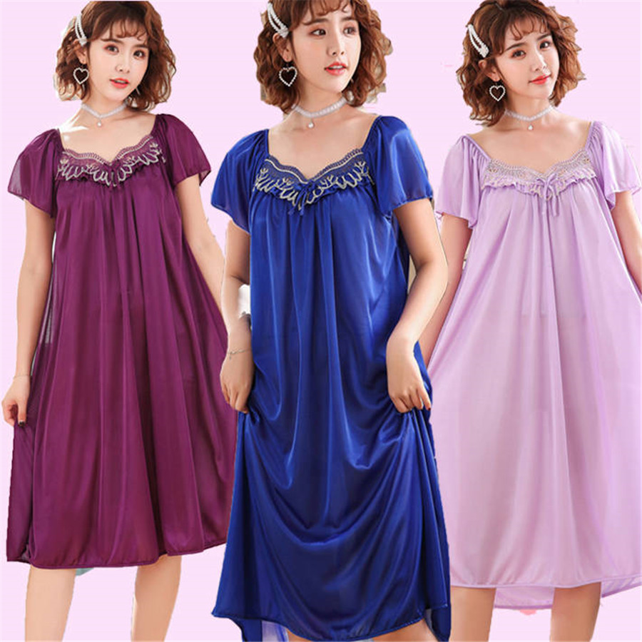 2021 Mùa Hè Mới Băng Lụa Váy N - đánh giá và giá Robe Silk Women