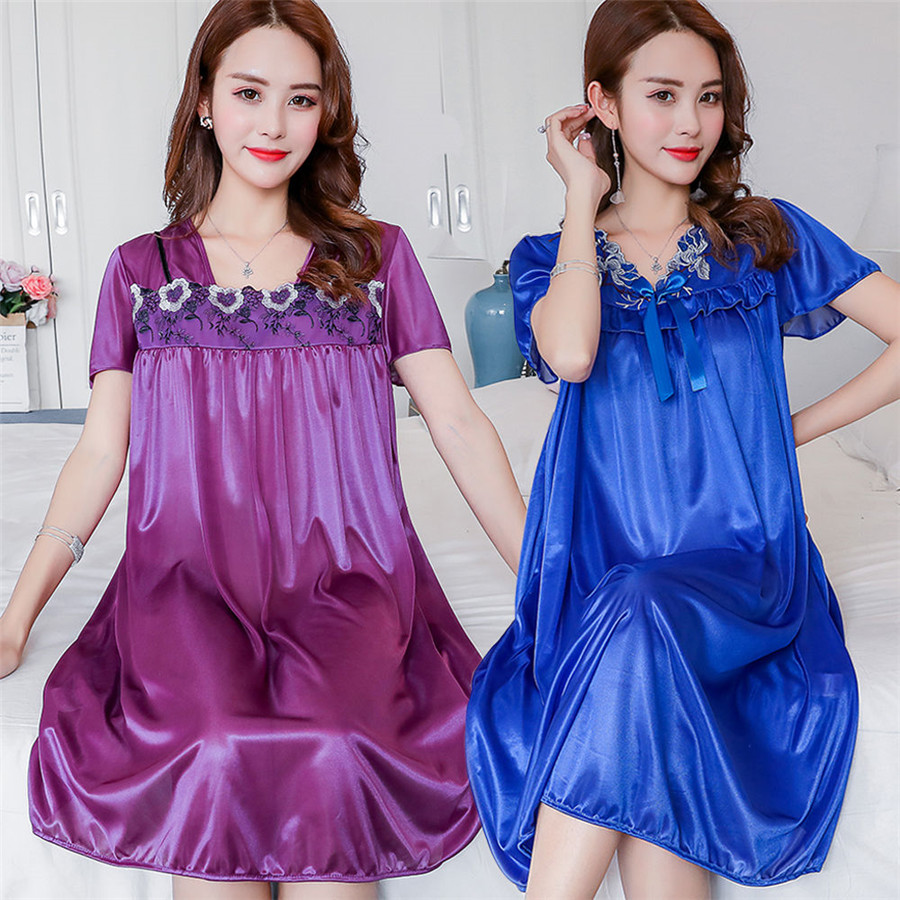 2021 Mùa Hè Mới Băng Lụa Váy N - đánh giá và giá Robe Silk Women