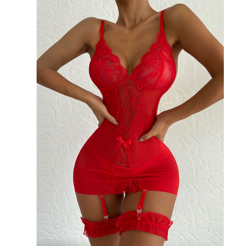 Trong Suốt Cổ Chữ V Dây Váy Ng - đánh giá và giá Babydoll Chemise Night